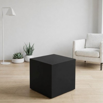 mesa cubo negra 600x600